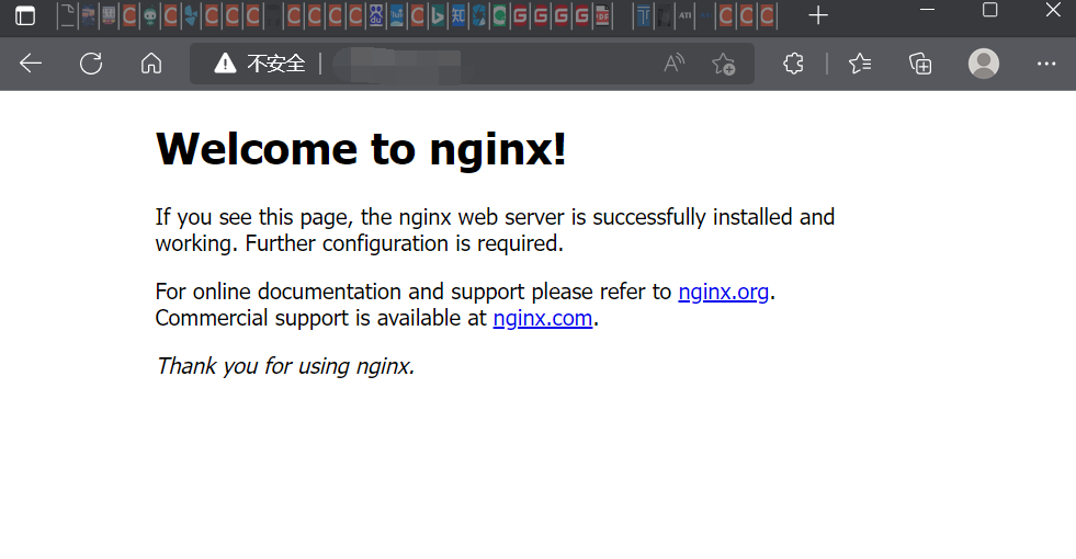nginx默认页面